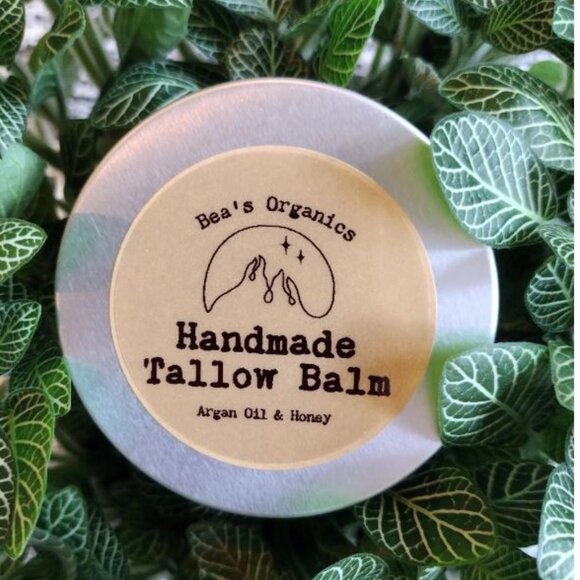 Hand Crafted Other - Vanilla Tallow Body Balm with Argan Oil and  honey 2 oz 100% Orga…